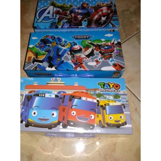 

b-800Tepak kode Karakter/ Tempat alat tulis 3D / Tepak pencil/ Peralatan Sekolah,,