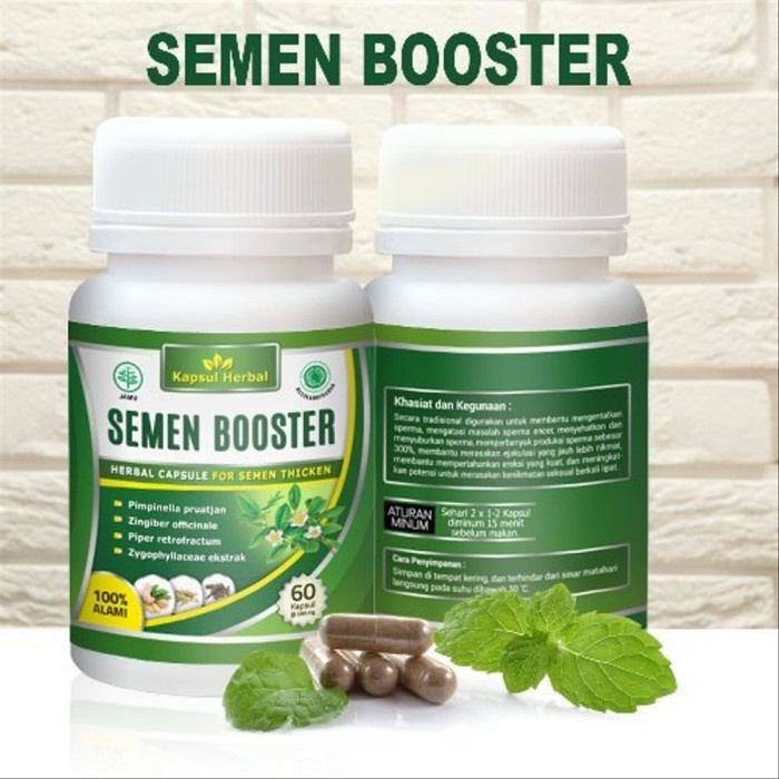 Jual Obat Herbal Kuat Penyubur Pengental Penambah Sperma Semen Booster Khasiat Joss 