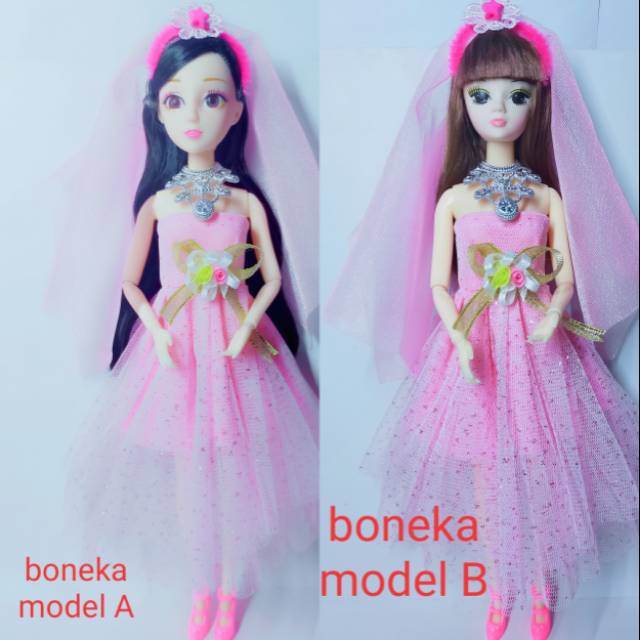 BONEKA PIVOTAL 30CM GAUN WEDING