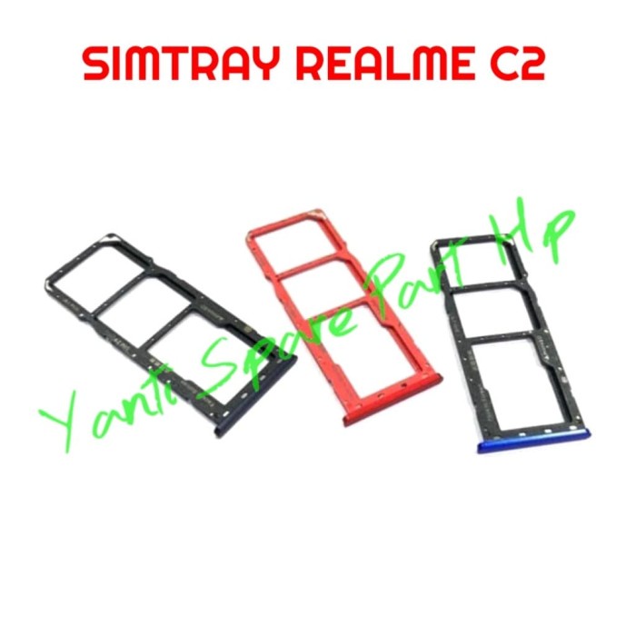 Simtray Sim Lock Realme C2 Original New