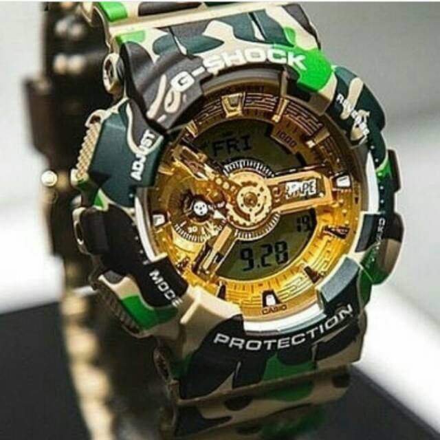 Jam Tangan Casio G-Shock Original GA-110 BAPE