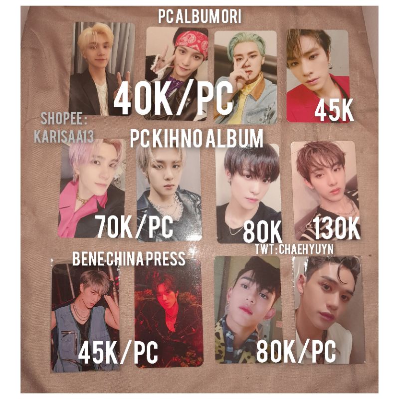 pc hendery yangyang kun winwin lucas kihno kick back, resonance, past, stranger, arrival