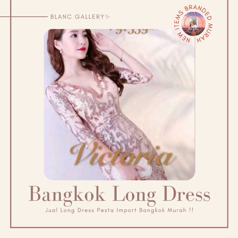 Sale  Long Dress Korea Dress Party Korea Party Dress Dress Korea Long Dress  Branded Murah 