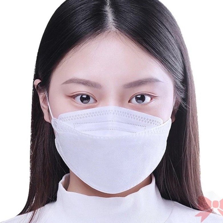 ❤️COD 10 PCS MASKER EMBOSS 4 LAPIS PLY KF94 KOREA HITAM PUTIH MASK WARNA MIX KF95 SATUAN VIRUS CHASA