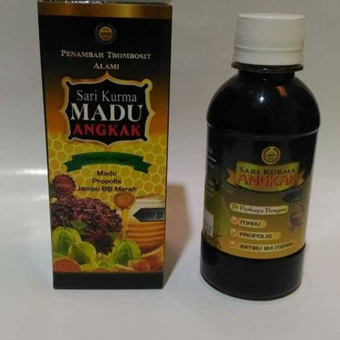 sari kurma madu angkak plus propolis jambu biji original