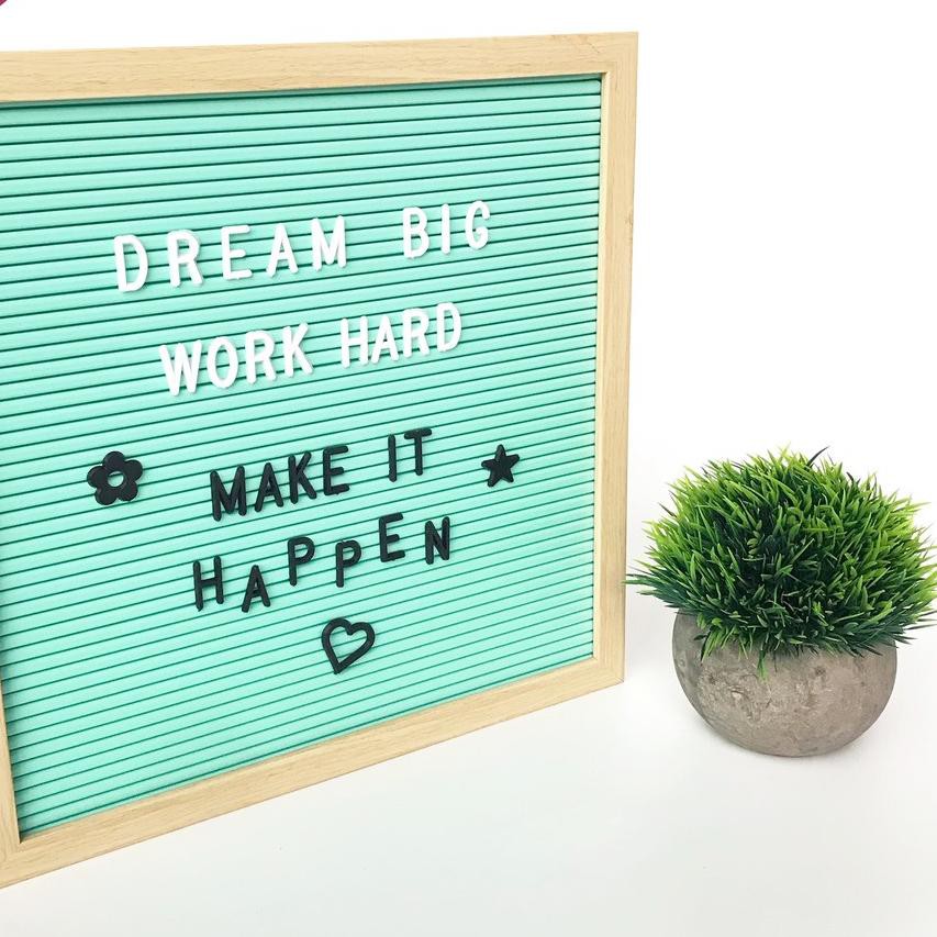 

☄ [] Papan Nama Bayi / Letter Board Kekinian SmileGirl 30x30 ✶