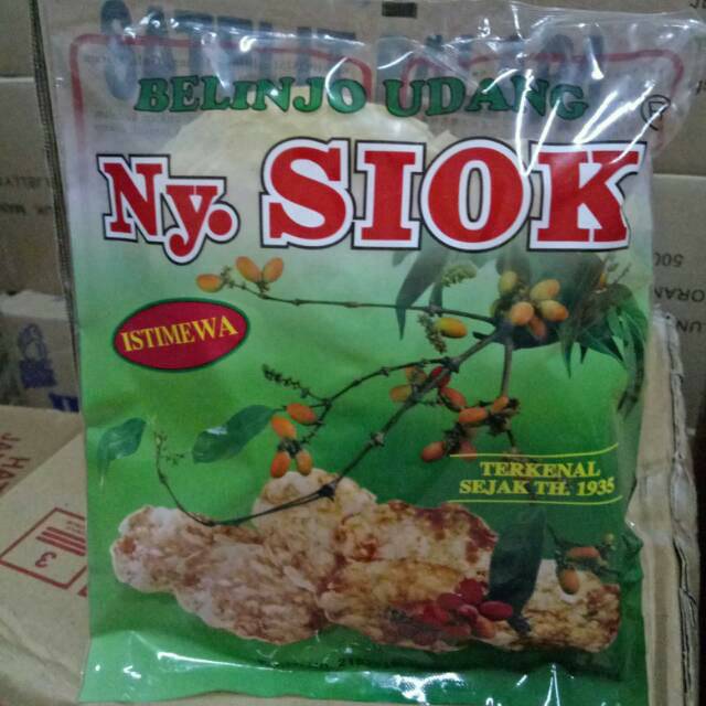 

Emping Belinjo Udang Ny.Siok