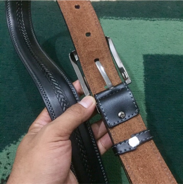 Ikat pinggang pria model kepla jarum yang keren produk asli Indonesia #ikatpinggang #menbelt