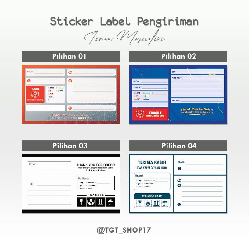 

Sticker Label Pengiriman Paketan Shipping Murah Berkualitas Lembar Kosongan