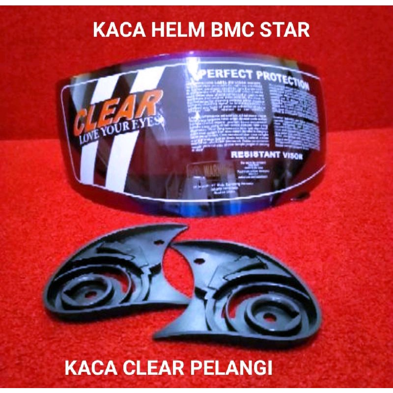 kaca visor helm full face bmc star/ bmc Blade mds full face/vog full face/mds sparta/trx