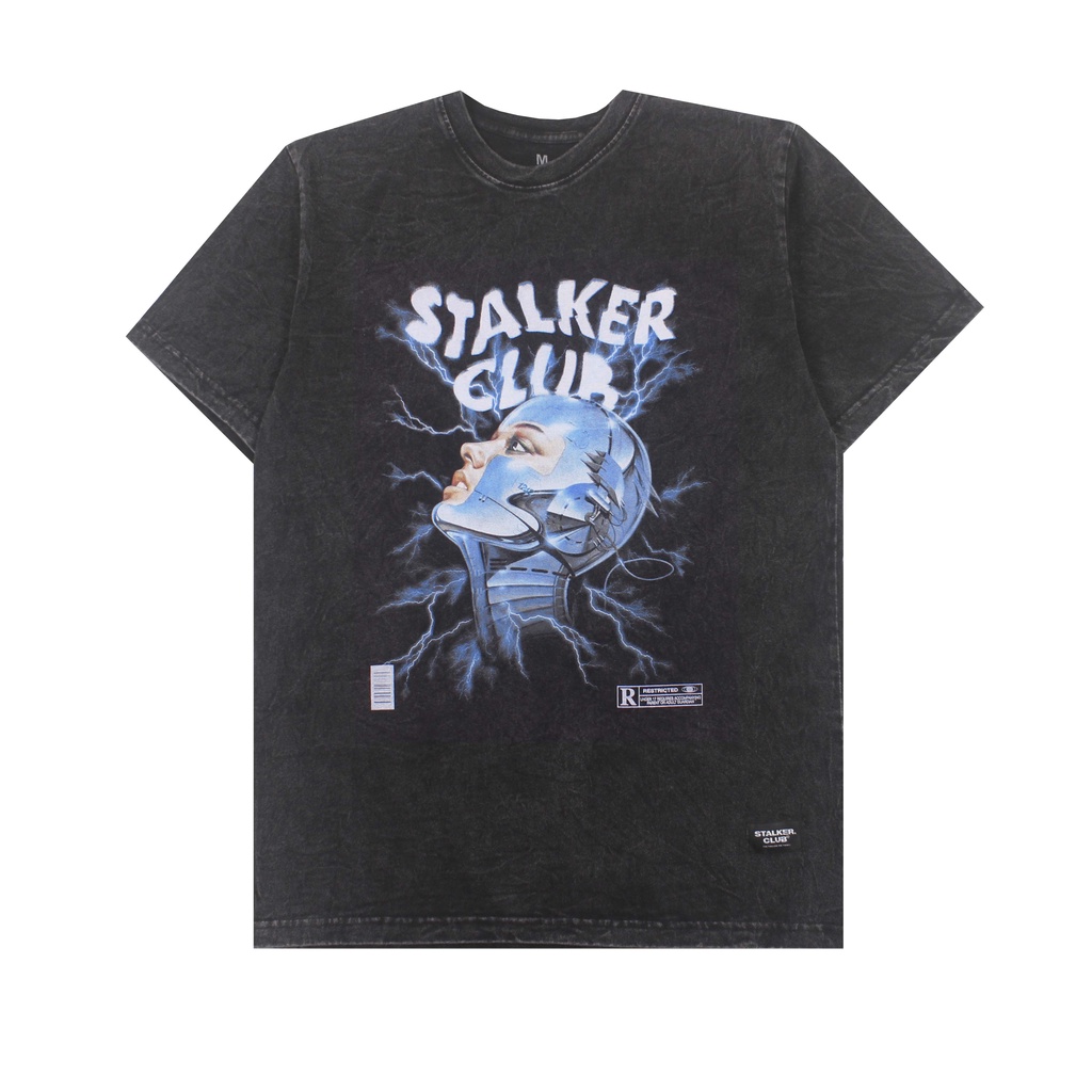 Stalker Kaos / Washing T-Shirt - Metalic Storm