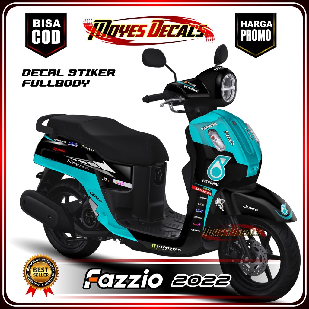 decal fazzio 2022 stiker striping fazio stiker fullbody yamaha fazzio stiker decal yamaha fazio petr
