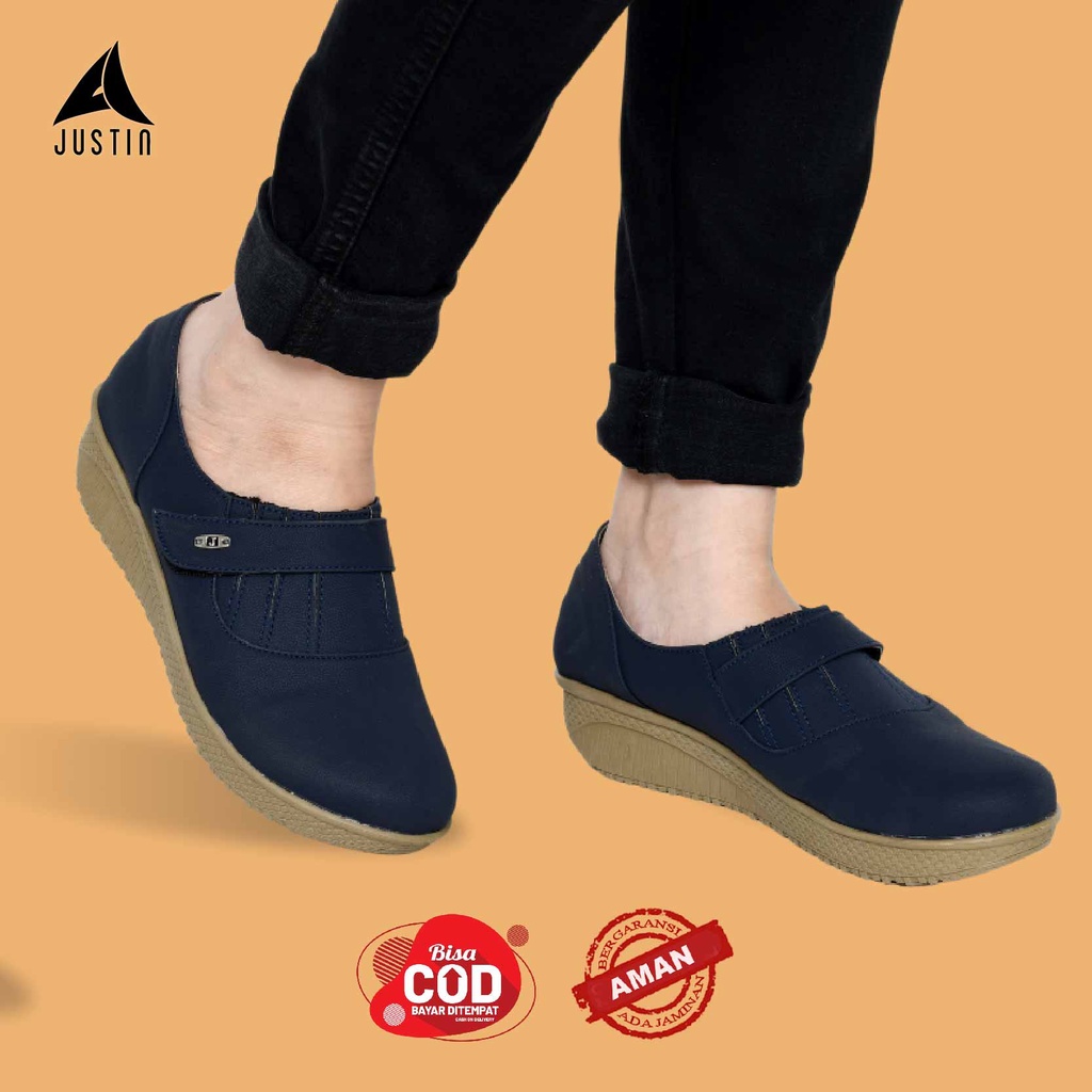 sepatu bustong wanita murah, sepatu slip on wanita murah, sepatu mules wanita, sepatu bustong slip on JH74