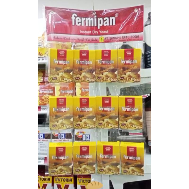 

Fermipan Sachet 11g x 4pcs / Ragi Instant