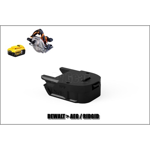 Adapter Aeg/Ridgid | Dewalt ke Aeg/Ridgid
