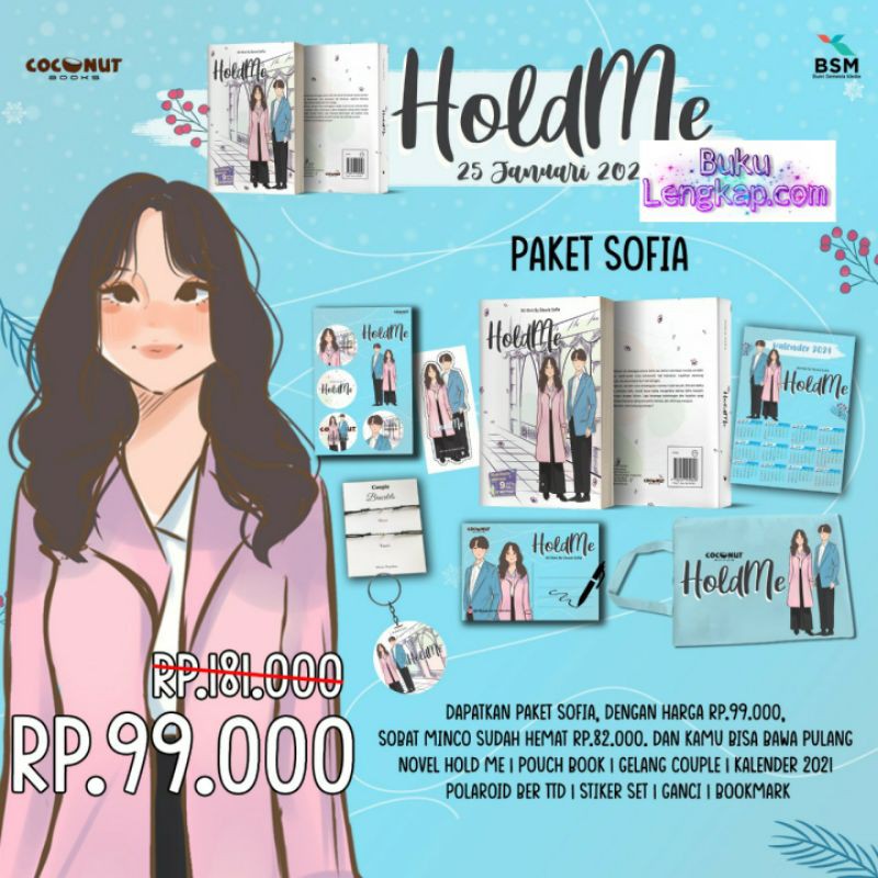 

po buku novel Hold me - Dewie sofia original