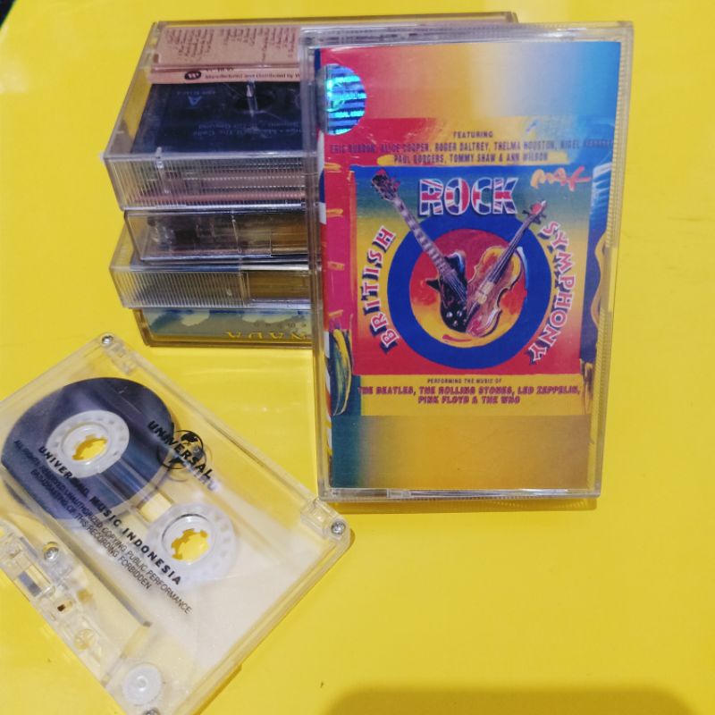 Kaset BRITISH ROCK SYMPHONY