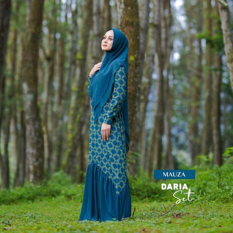 Gamis Syari Mauza Daria Set