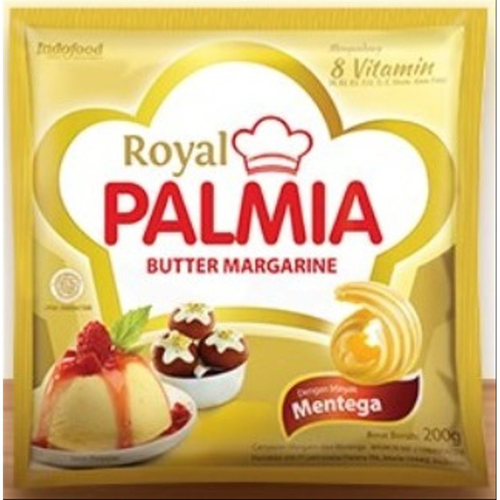

Margarine Royal Palmia 200 Gram / Margarine & Butter