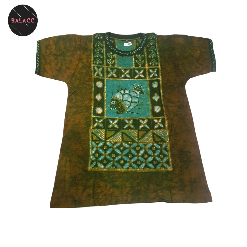 Kaos Batik Tulis Kaos Batik Handmade KCB 06