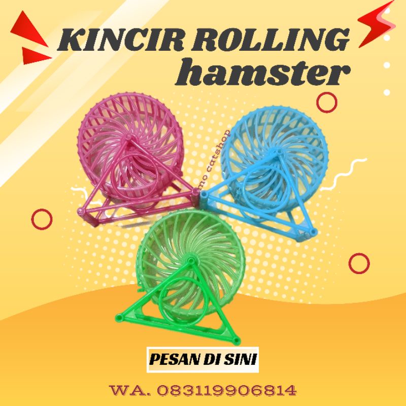 kincir rolling hamster