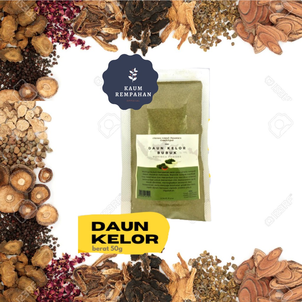 

Daun Kelor Bubuk - Moringa Oleifera