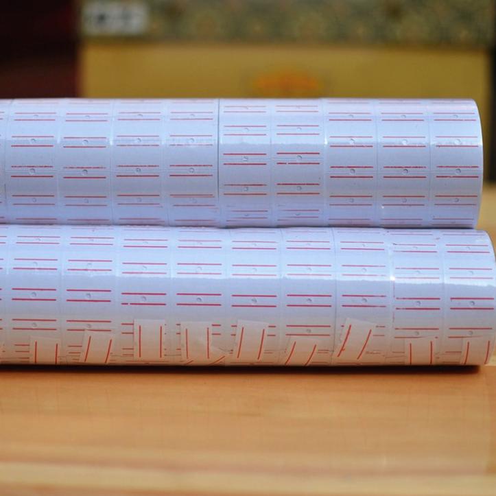 

Kertas stiker Isi ulang/refil Label Harga joyko MX 5500 10RL ,.