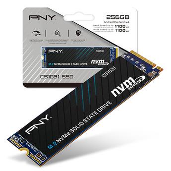 SSD Nvme PNY 256GB CS1031 PCIE Gen 3x4 M.2 2280