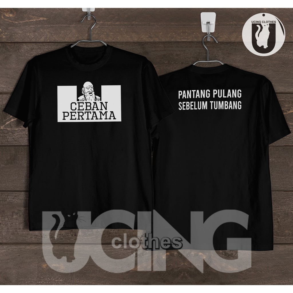 Kaos Baju Cap Orang Tua Ceban Pertama Kaos Distro