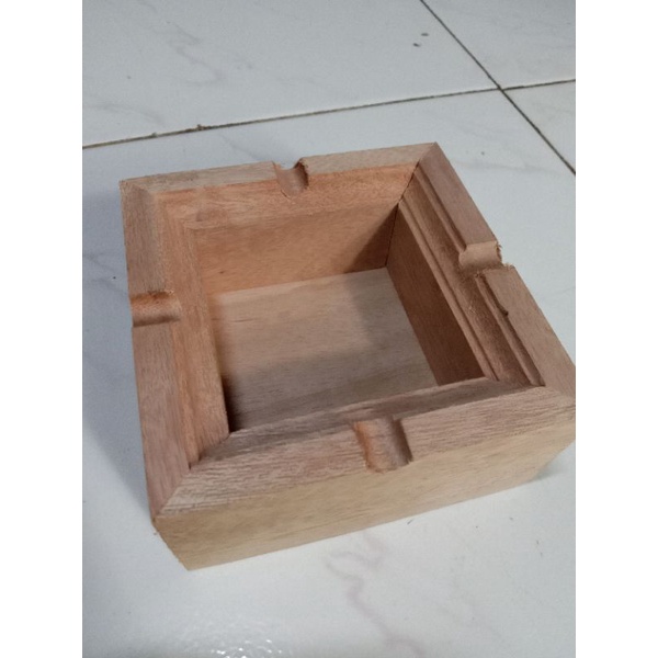 asbak rokok / asbak kayu / asbak full kayu