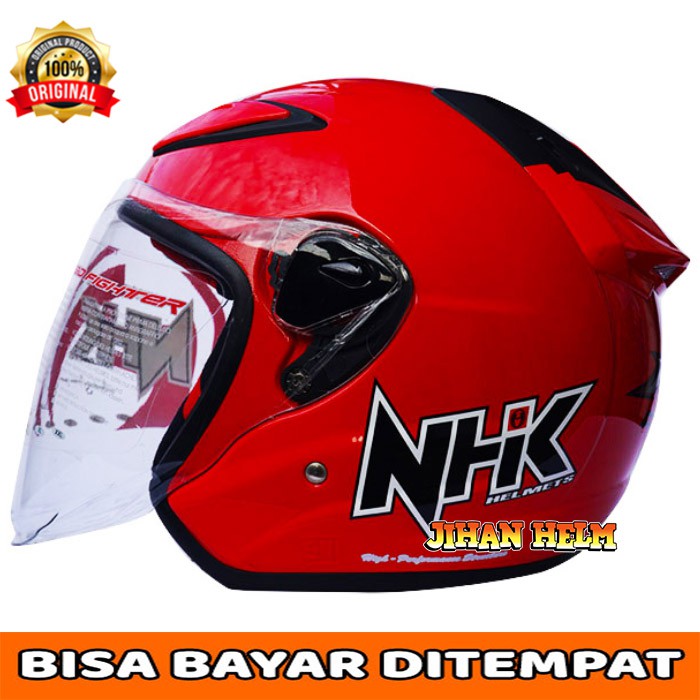 HELM / NHK / HELM NHK / HELM NHK R6 RED ORIGINAL SNI TERMURAH