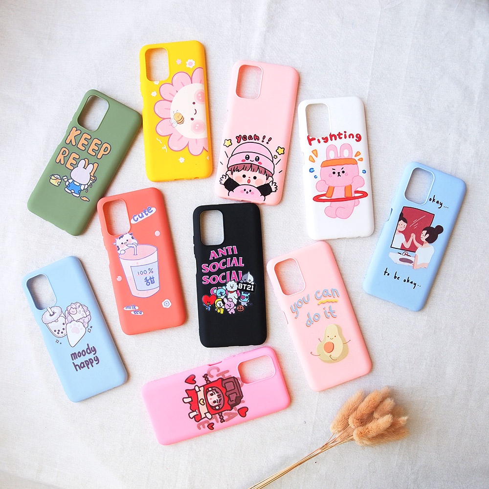 SOFTCASE KARAKTER VIVO Y17 Y20 Y91 Y91C CASE GAMBAR KARTUN SC GAMBAR