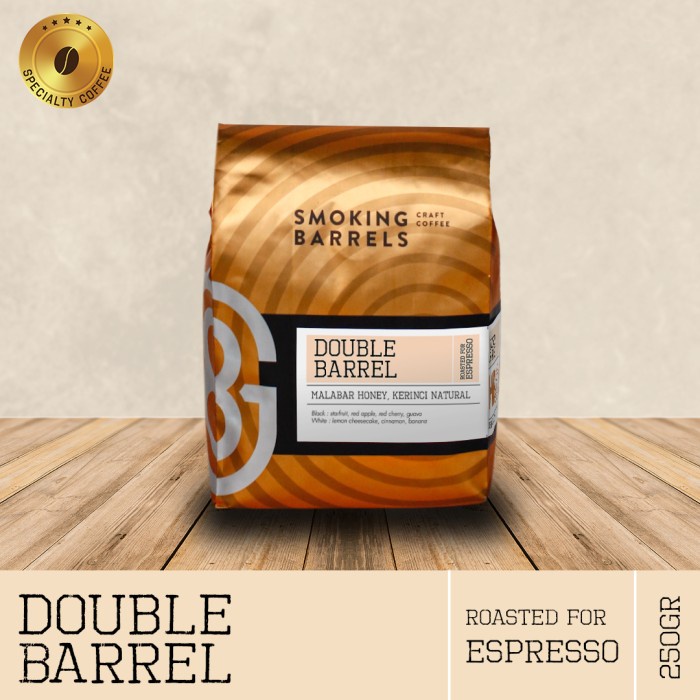 

Double Barrel Blend (Espresso Roast)