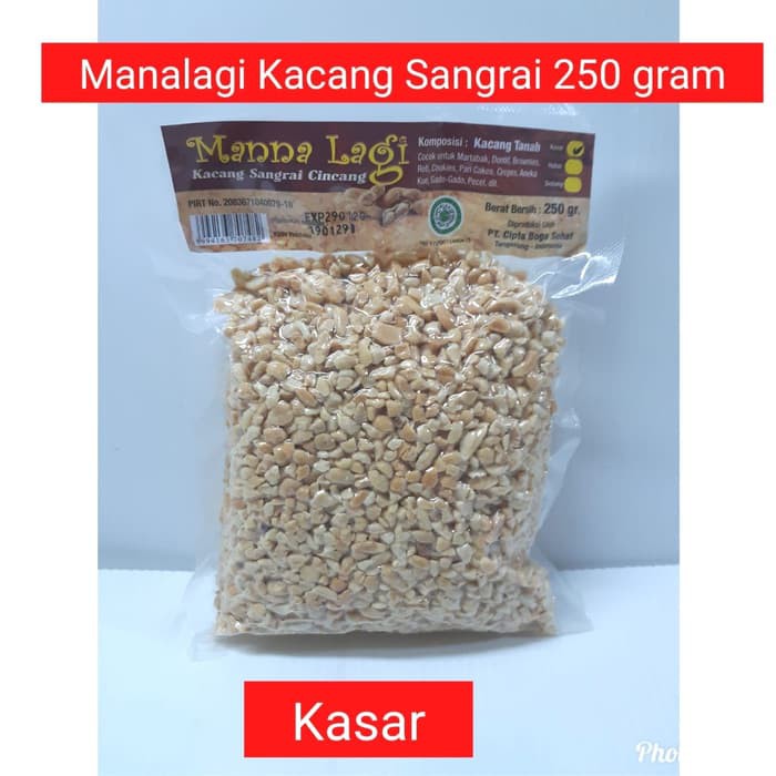 

ManaLagi Kacang Sangrai Kasar 250 gram Kasar