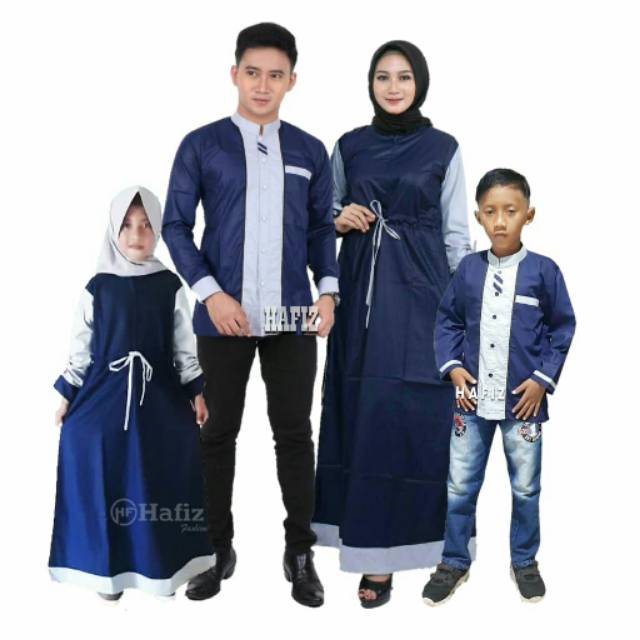 COUPLE KELUARGA RAMADHAN , Couple gamis syar'i COUPLE GAMIS KOKO