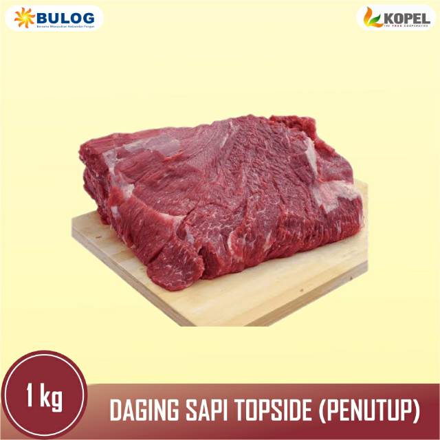 

Penutup Daging Sapi (Topside) Beku