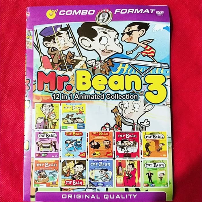 NEW Kaset Film Kartun Anak Mr Bean Collection Vol 3