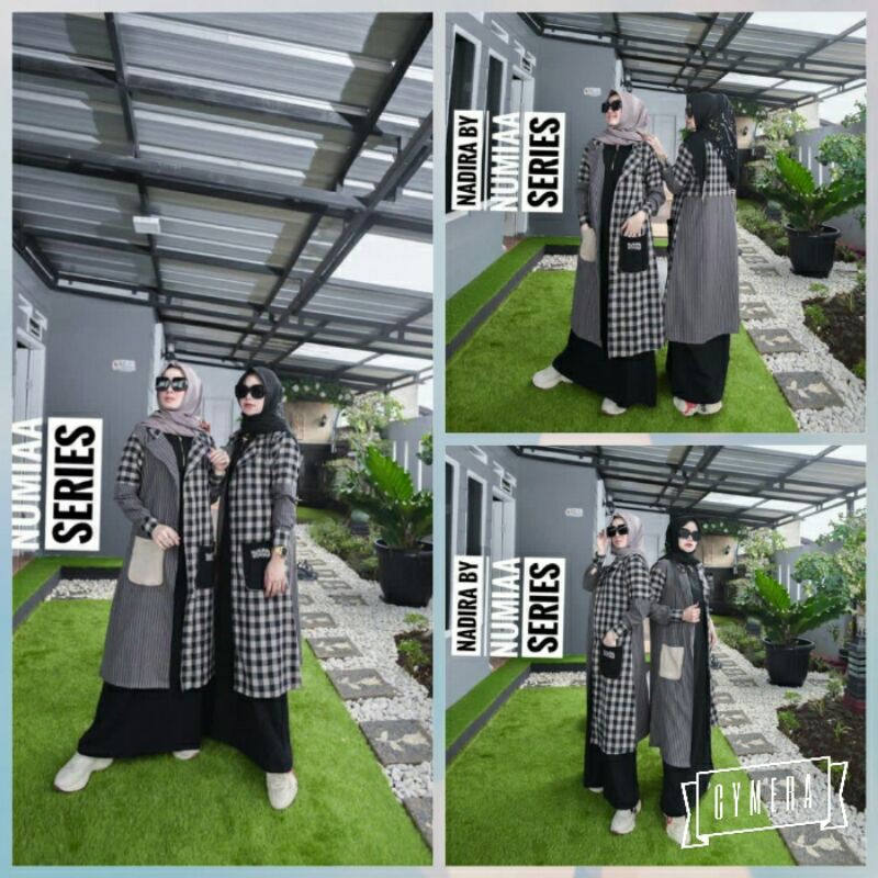DRESS NADIRA numia nadhira dress import