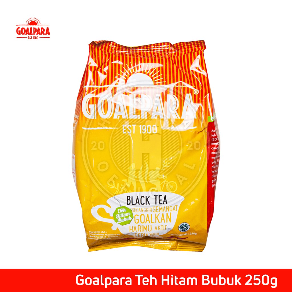 

Goalpara Black Tea 250gr / Teh Hitam Bubuk 250 gram