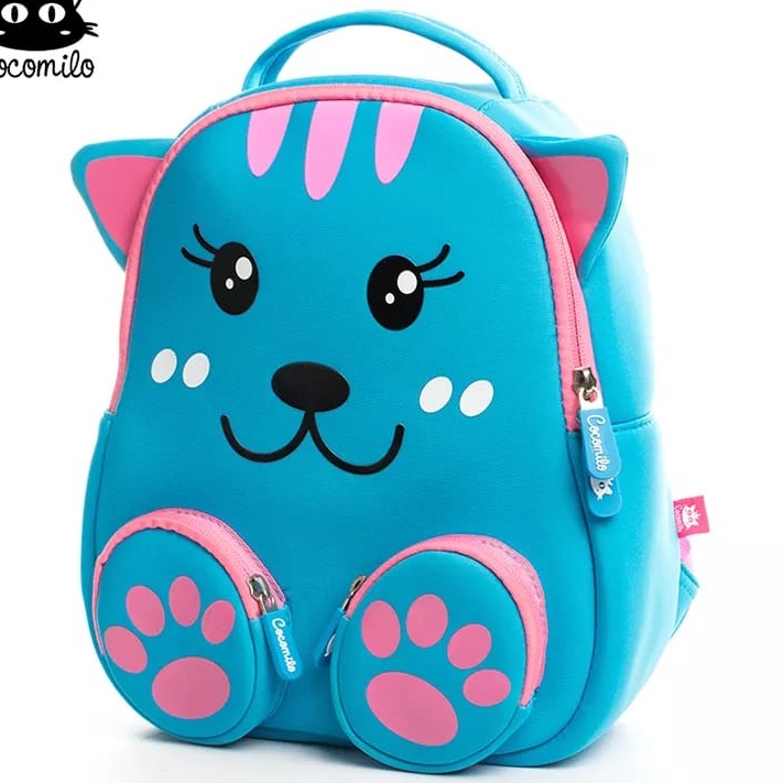 BATOSAI AMORA CAT - TAS RANSEL FASHION ANAK SEKOLAH UNTUK ANAK PEREMPUAN MOTIF HEWAN