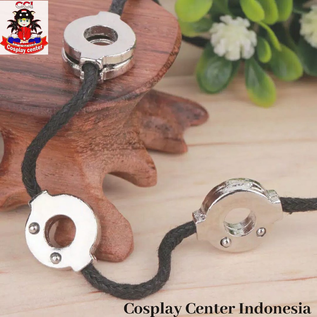 [Bisa COD] Kalung Itachi Anime Naruto  Akatsuki Cosplay naruto Shippuden Kalung Uciha Itachi bahan Aloy Metal