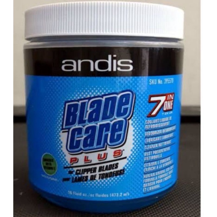 Andis Blade Care Plus / Cairan Pembersih Pisau Mesin Cukur / Pengasah Mata Pisau Clipper Trimmer Mad