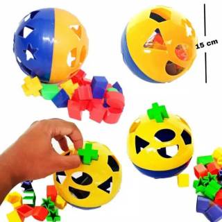 Mainan Puzzle Bola IM-3007 Mainan Edukasi Anak - Mainan Mencocokan Bentuk