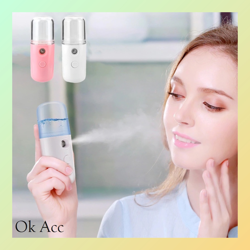 Nano Spray Portable Mist Sprayer Perawatan Wajah Pelembab Wajah usb