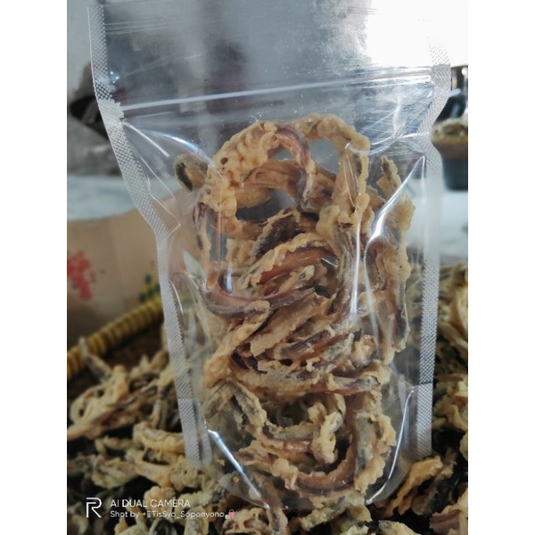 

keripik belut /belut goreng crispy/kripik belut boyolali