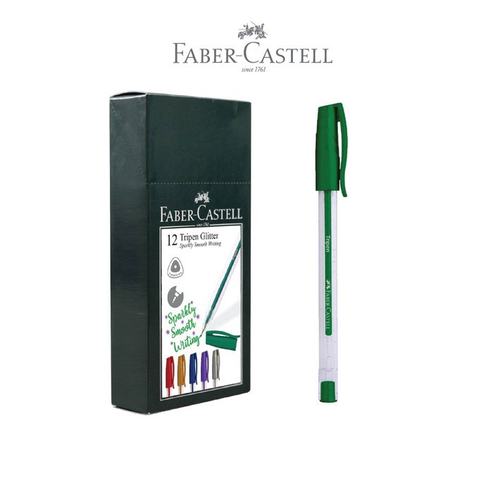 

Faber-Castell Ballpoint Tripen Glitter / Ballpoint Tripen Glitter Colour / Ballpoint Faber Castel