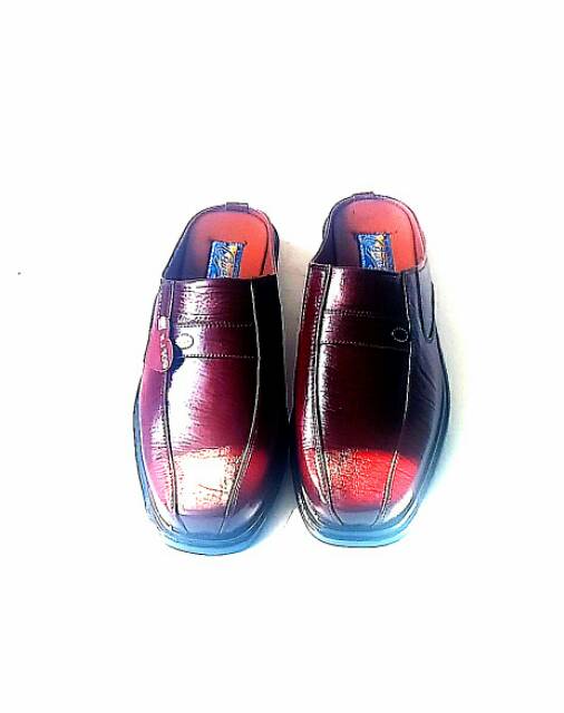 Mandiens SJ109 Sepatu Sendal Kulit Selop Original BUAYA Export Quality