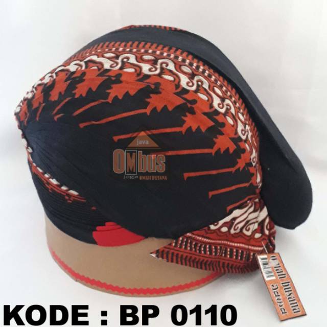 Blangkon Jogja Kode : BP 0110 | blangkon batik blangkon jawa iket udeng topi jawa | Java Ombus