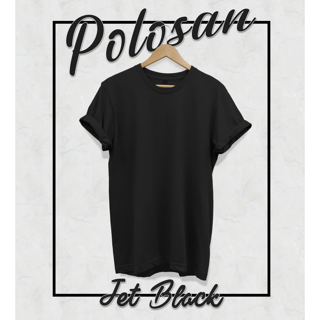 Kaos polos lengan lipat 30s Pabrikan Distro / lengan pendek bisa COD