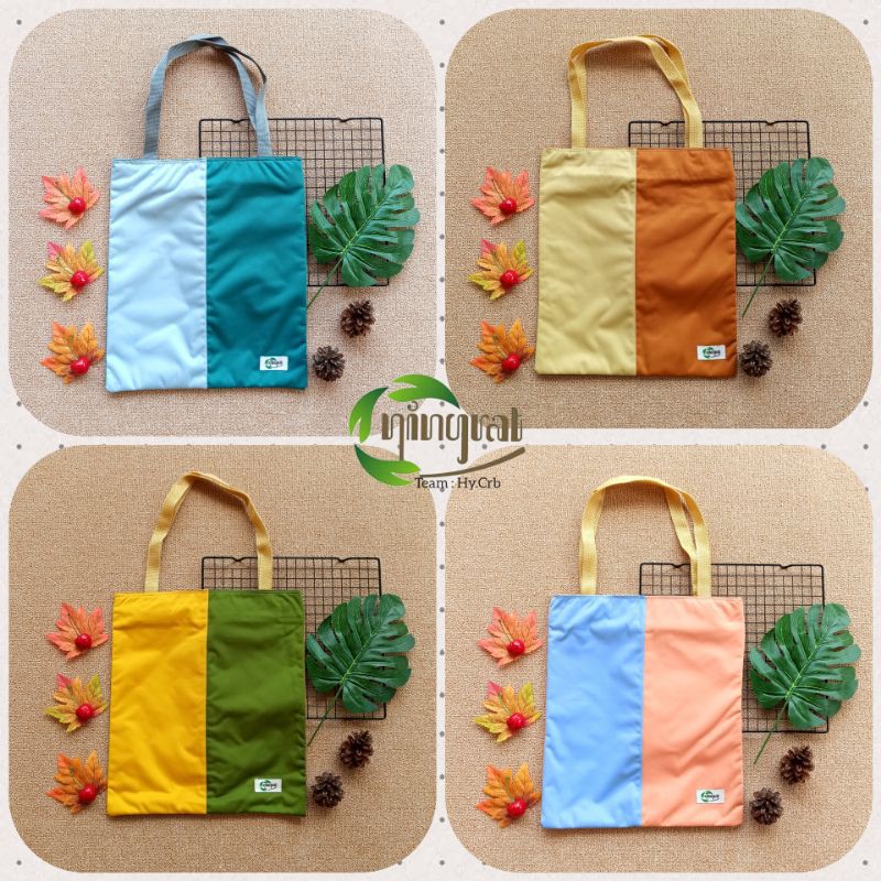 Totebag Ningrat Tas Waterproof Anti Air Wet Bag Clodi Menspad Pakaian Basah -  Wetbag Ningrat Tas Popok Kain [ Bunda Altaf ]